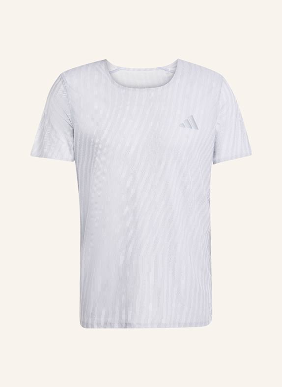 adidas Laufshirt ADI365 CLIMACOOL+ HELLGRAU/ WEISS