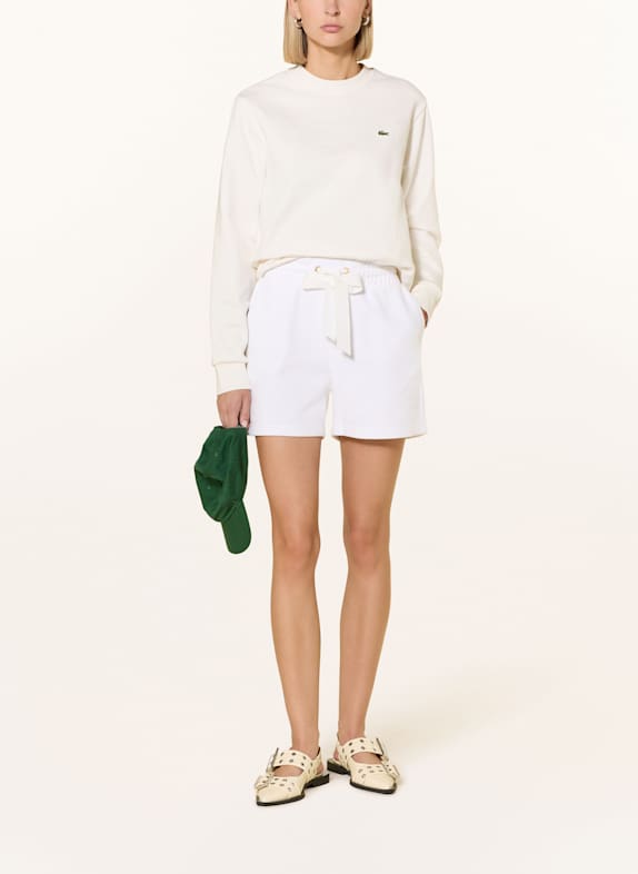 LACOSTE sweatshirt ECRU