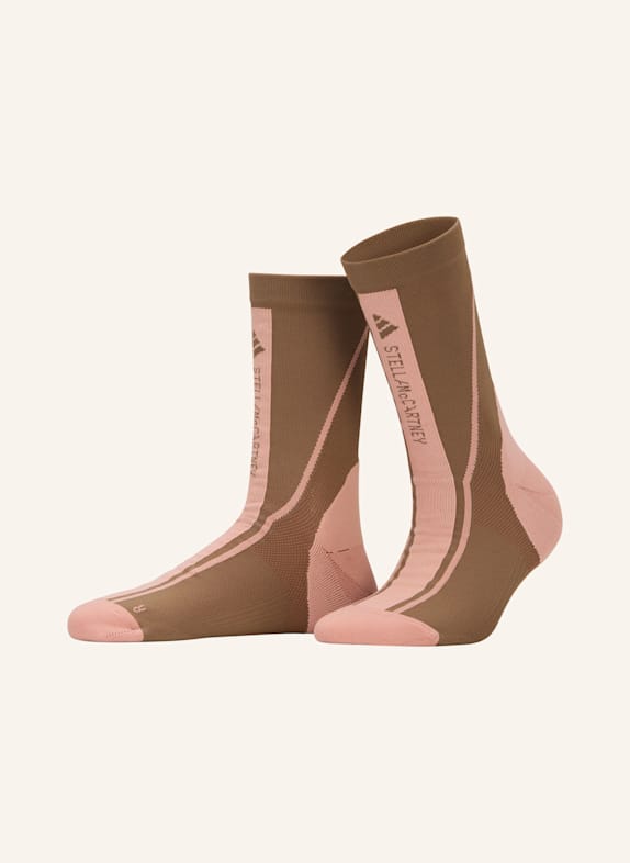 adidas by Stella McCartney Socken ADIDAS BY STELLA MCCARTNEY BRNMOS/LGROWO/BRNMOS