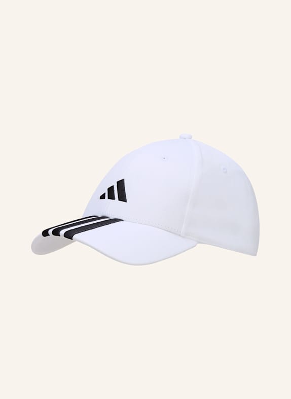 adidas Cap BBALL 3 STRIPES WEISS/ SCHWARZ
