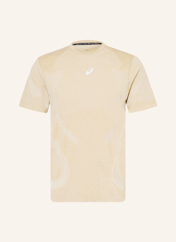 ASICS Laufshirt ROAD SEAMLESS SS CREME