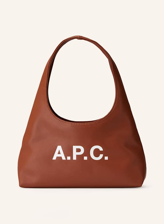 A.P.C. Torba na ramię BABY NINON KONIAKOWY