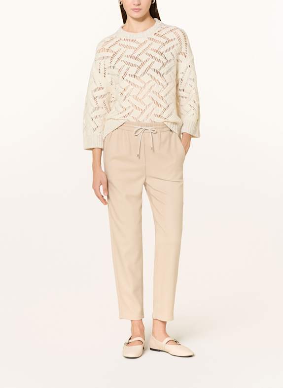 MARC CAIN 7/8-Hose RHODOS im Jogging-Stil 610 light stone