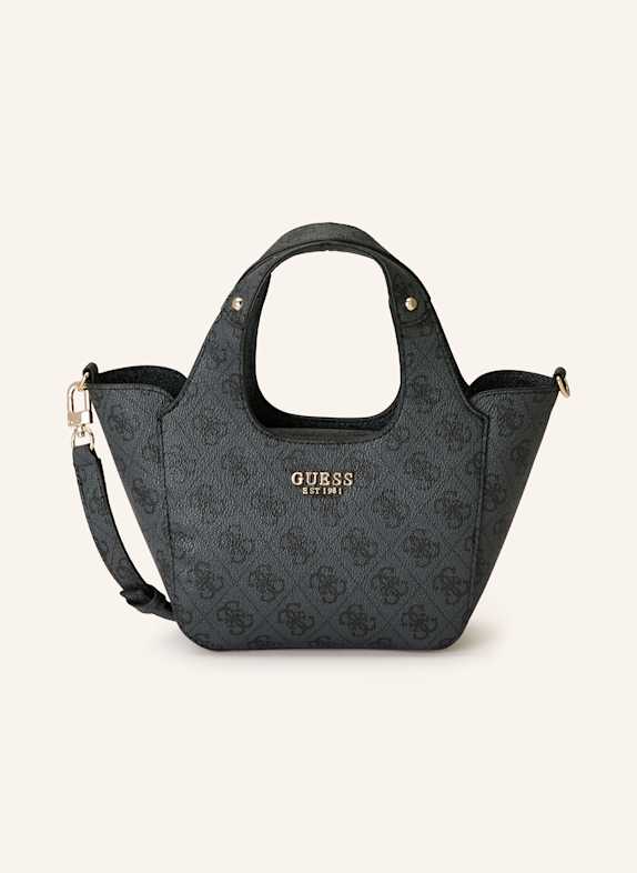 GUESS CALISTA MINI handbag with pouch DARK GRAY