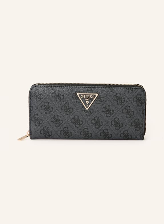 GUESS Wallet LAUREL DARK GRAY/ BLACK