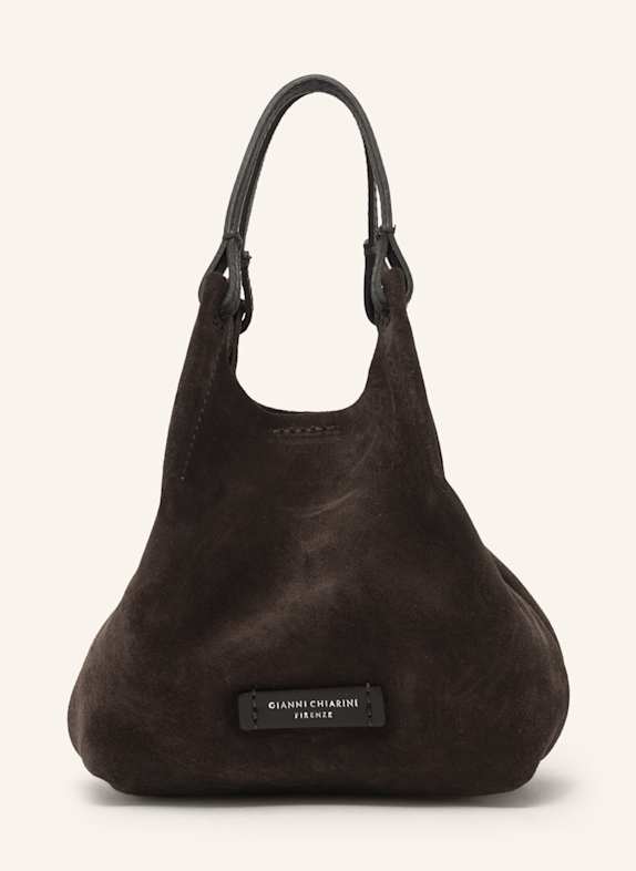GIANNI CHIARINI Umhängetasche DUA MINI DUNKELBRAUN