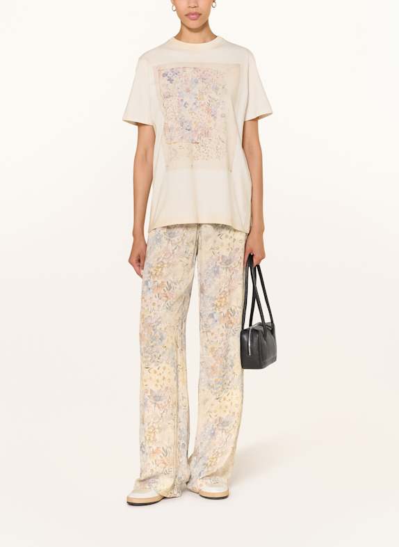GOLDEN GOOSE broek ECRU / BLAUWGRIJS / BEIGE