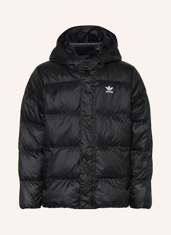 adidas Originals Daunenjacke ELO mit abnehmbarer Kapuze SCHWARZ