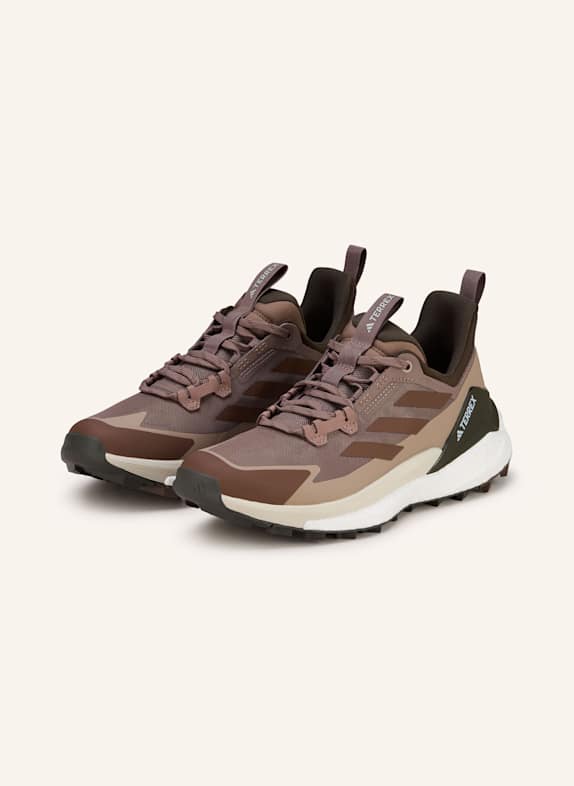 adidas TERREX Wanderschuhe TERREX FREE HIKER 2 LOW BRAUN/ HELLBRAUN/ SCHWARZ
