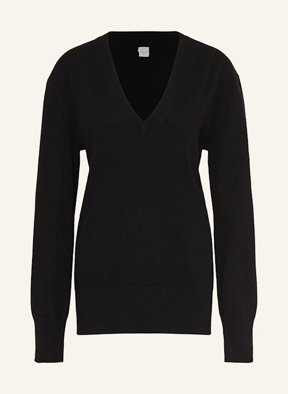 TOTEME Cashmere-Pullover SCHWARZ