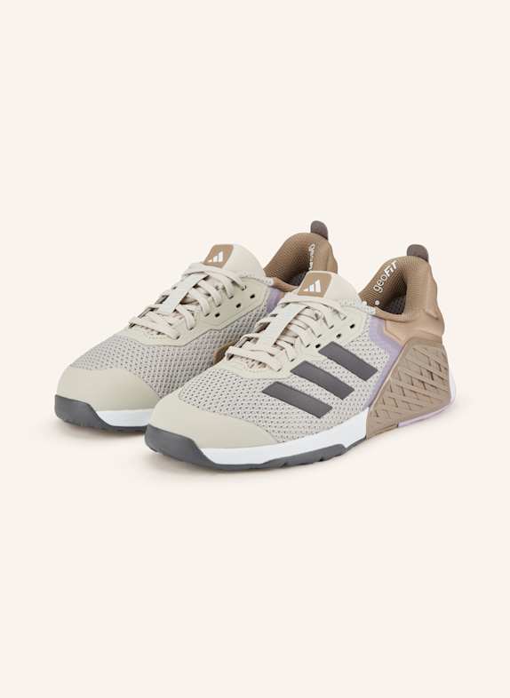 adidas Fitnessschuhe DROPSET 3 TRAINER BEIGE/ BRAUN