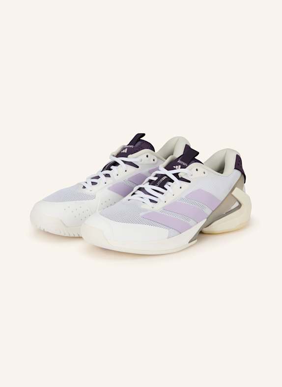 adidas Tennisschuhe ADIZERO UBERSONIC 5 WEISS/ HELLLILA/ DUNKELLILA