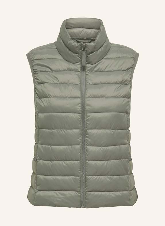 ONLY Kamizelka pikowana SZARY