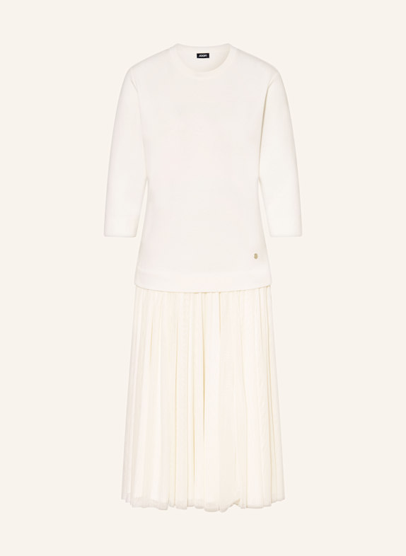JOOP! Kleid TAREN im Materialmix BEIGE