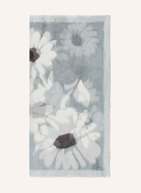 LUISA CERANO Tuch WEISS/ GRAU/ HELLGRAU