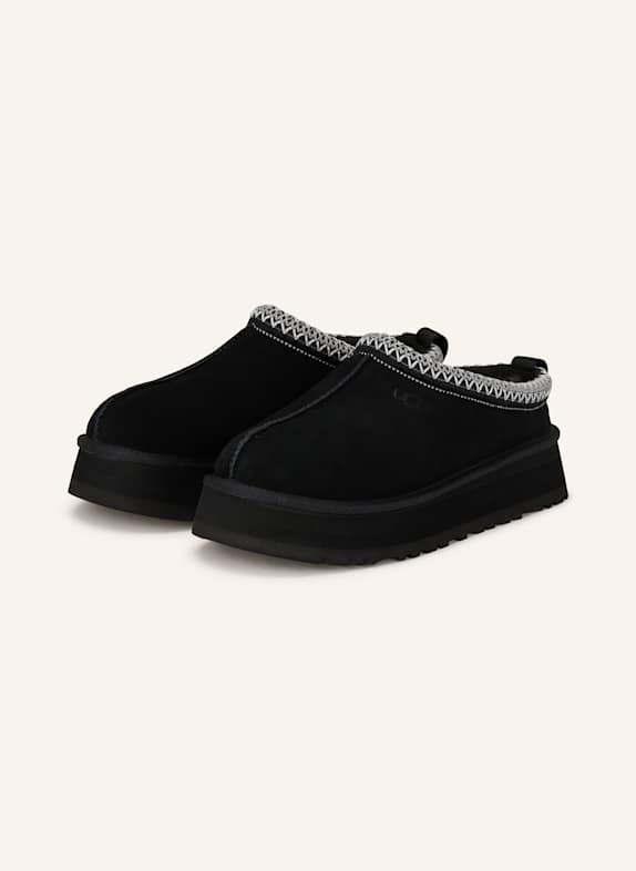 UGG Plateau-Pantoletten TAZZ SCHWARZ