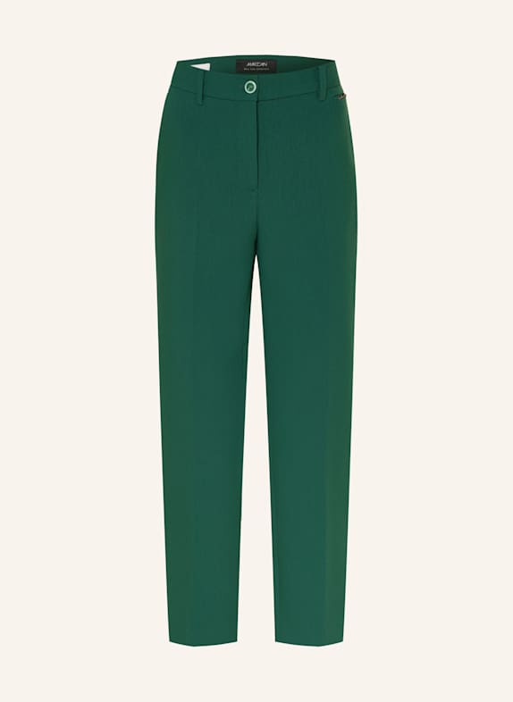 MARC CAIN 7/8 trousers FORDON 556 dark jade green