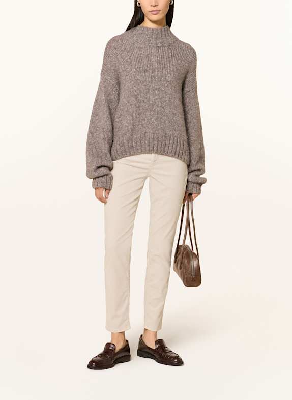 MARC CAIN Pullover mit Alpaka 836 soft charcoal