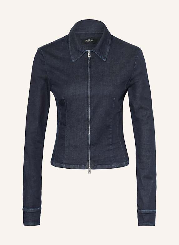 REPLAY Jeansbluse 007 DARK BLUE