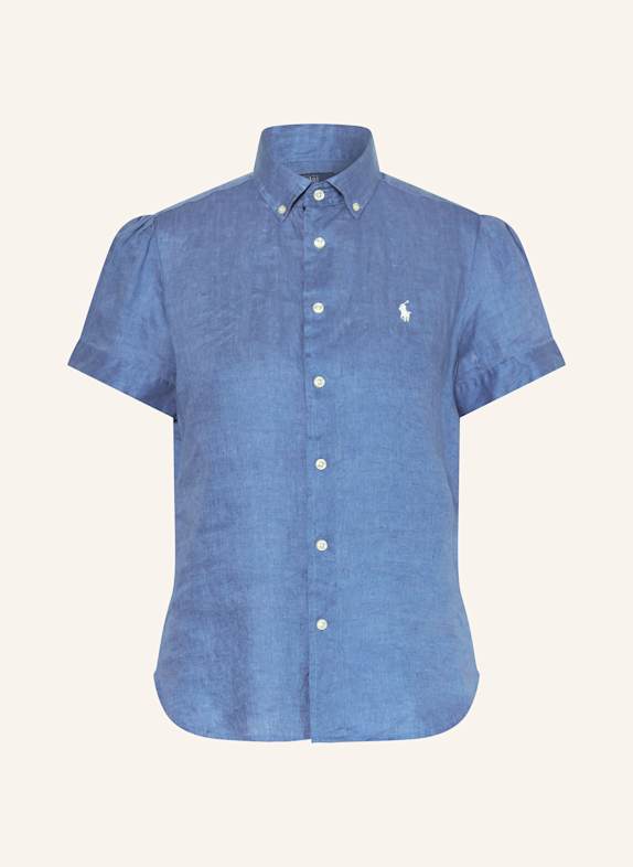 POLO RALPH LAUREN Leinenbluse BLAU