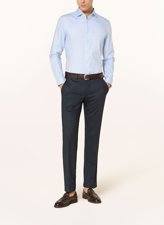 OLYMP Hemd No. Six super slim HELLBLAU
