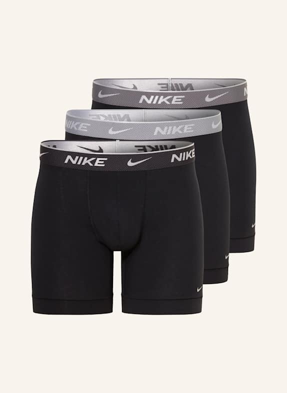 Nike 3er-Pack Boxershorts DRI-FIT EVERYDAY COTTON STRETCH SCHWARZ