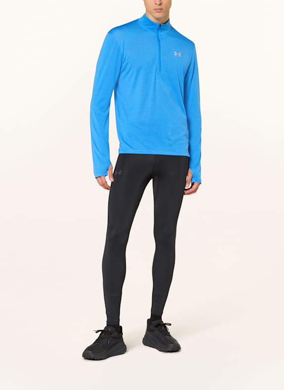 UNDER ARMOUR UA QUALIFIER ELITE running leggings BLACK