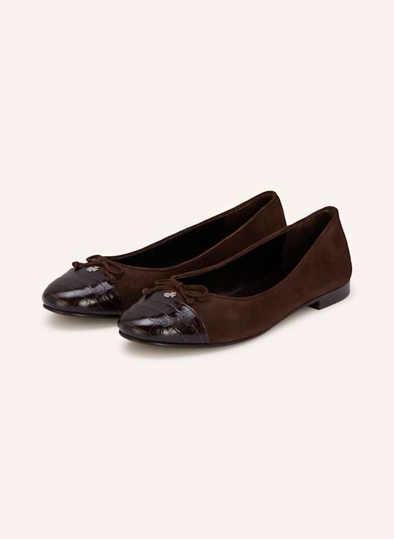 TORY BURCH Ballet flats BROWN