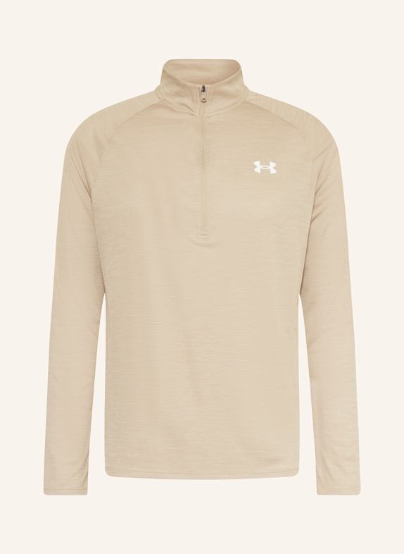 UNDER ARMOUR Long sleeve shirt UA TECH TEXTURED OLIVE