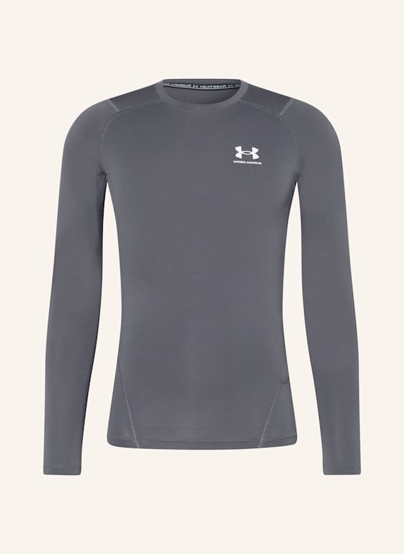 UNDER Top armour Long sleeve shirt UA HEATGEAR® Top armour COMP DARK GRAY