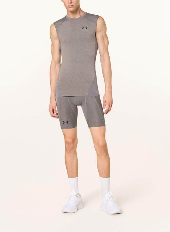 UNDER ARMOUR Tanktop UA HEATGEAR® COMP SL GRIJS