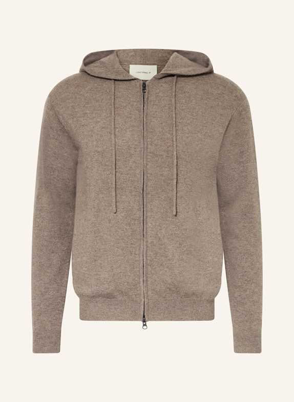 LISA YANG EMERSON cashmere cardigan TAUPE
