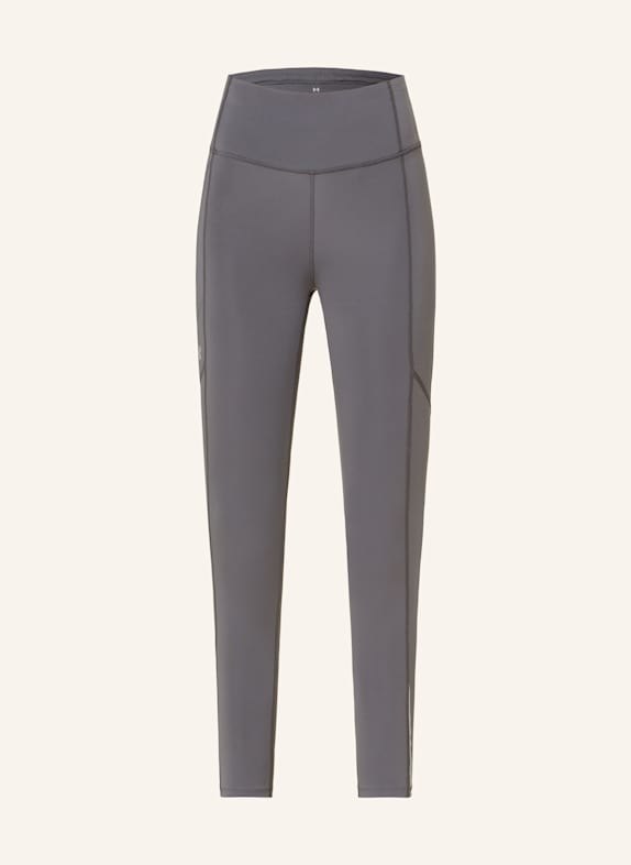 UNDER ARMOUR Running leggings UA LAUNCH ANKLE GRAY