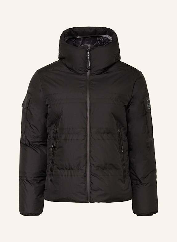 C.P. COMPANY Daunenjacke SCHWARZ