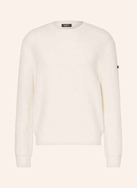 A.P.C. THOMAS sweater ECRU