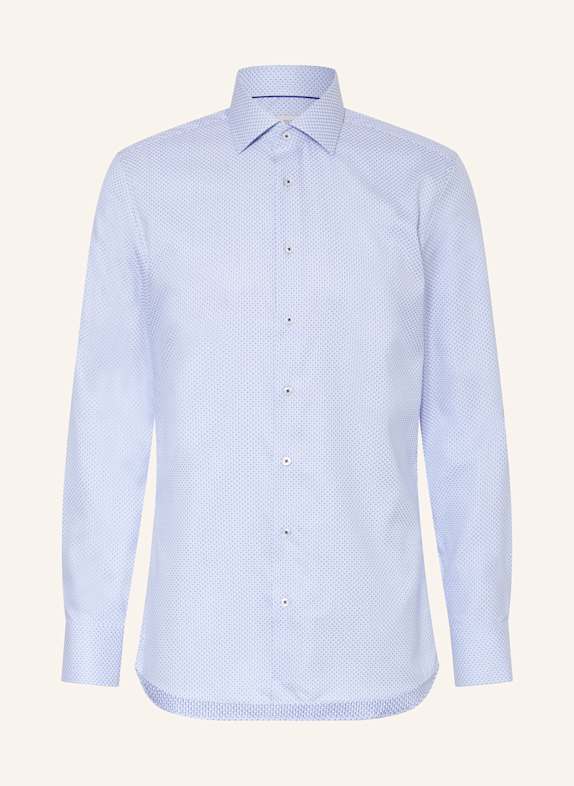 1863 by ETERNA Košile Slim Fit TMAVĚ MODRÁ/ BÍLÁ/ MODRÁ