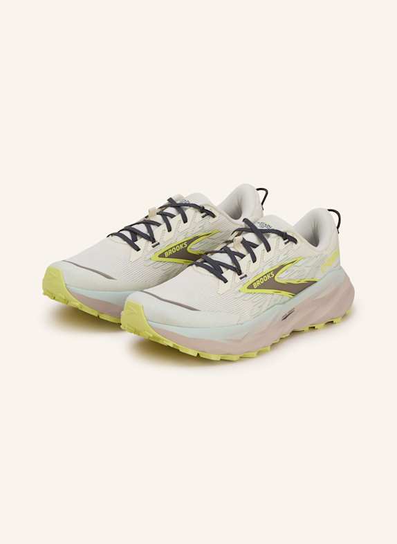 BROOKS Кроссовки brooks vanguard heritage us8 ECRU/ TAUPE/ NEON YELLOW
