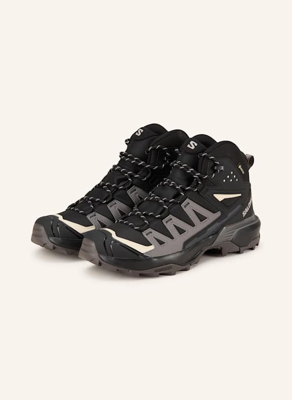 SALOMON Wanderschuhe X ULTRA 360 MID GTX SCHWARZ / GRAU