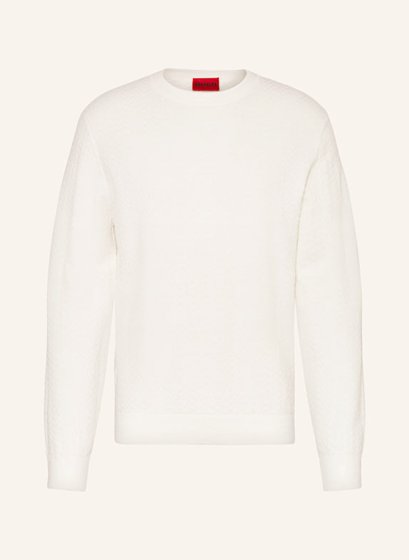 HUGO SIMO sweater WHITE