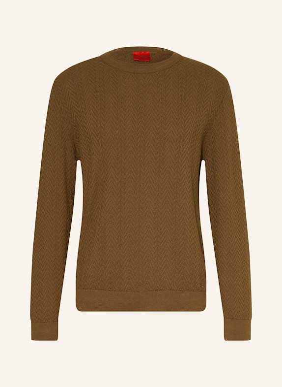 HUGO SIMO sweater BROWN