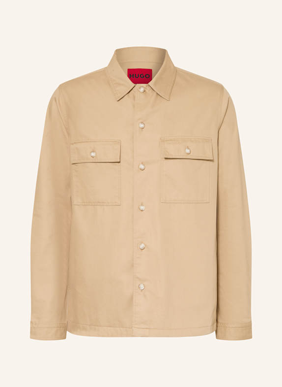 HUGO Overshirt EPOLDO BEIGE