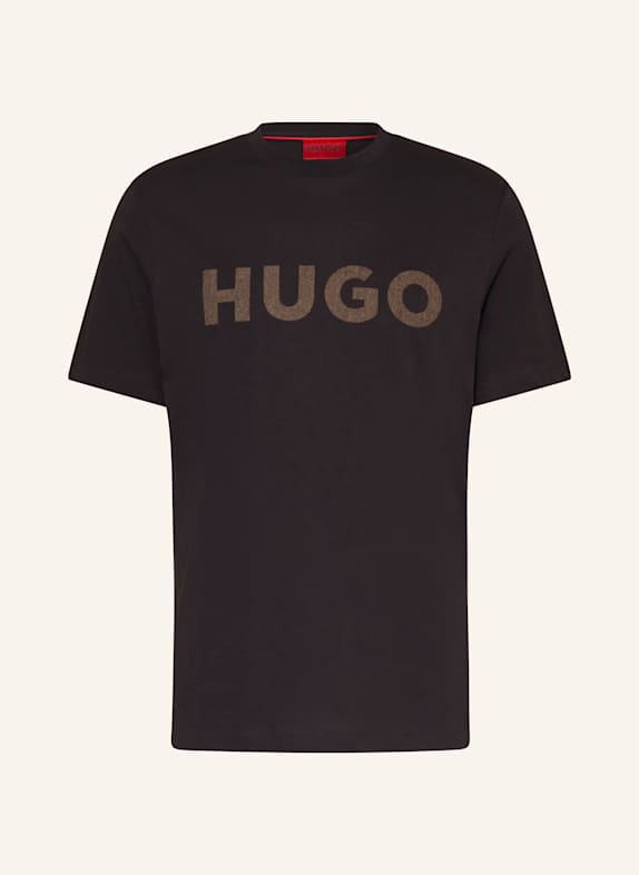 HUGO T-shirt DULIVIO BLACK