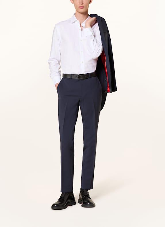 HUGO Overhemd KENNO Slim Fit WIT