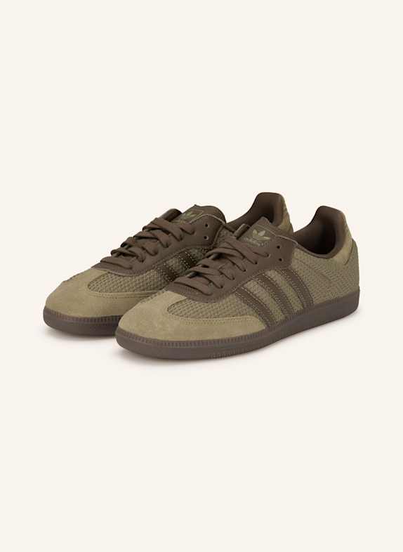 adidas Originals Sneaker SAMBA OG KHAKI/ DUNKELGRÜN