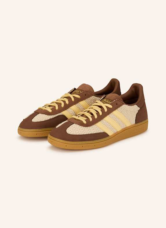 adidas Originals Baskets HANDBALL SPEZIAL MARRON/ JAUNE CLAIR/ CRÈME
