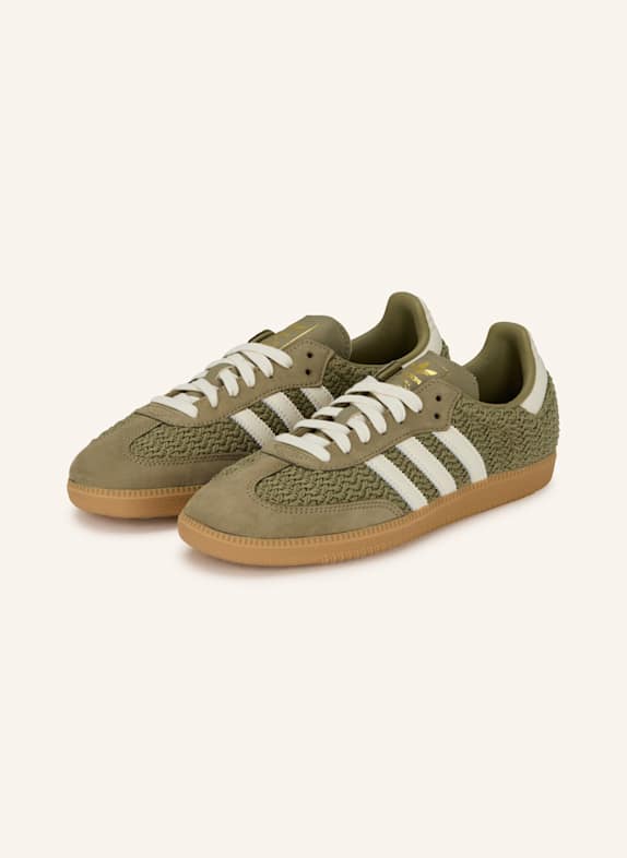 adidas Originals Baskets SAMBA OG OLIVE/ ÉCRU