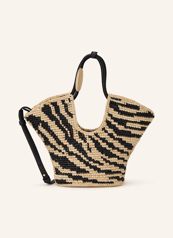 ZIMMERMANN Handtasche GOLDENTIME HELLBRAUN/ SCHWARZ