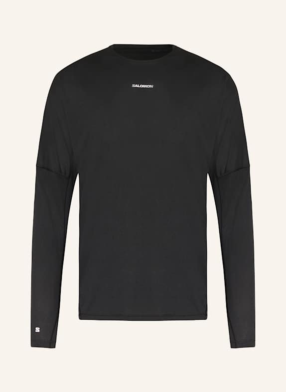 SALOMON Laufshirt SENSE AERO SCHWARZ