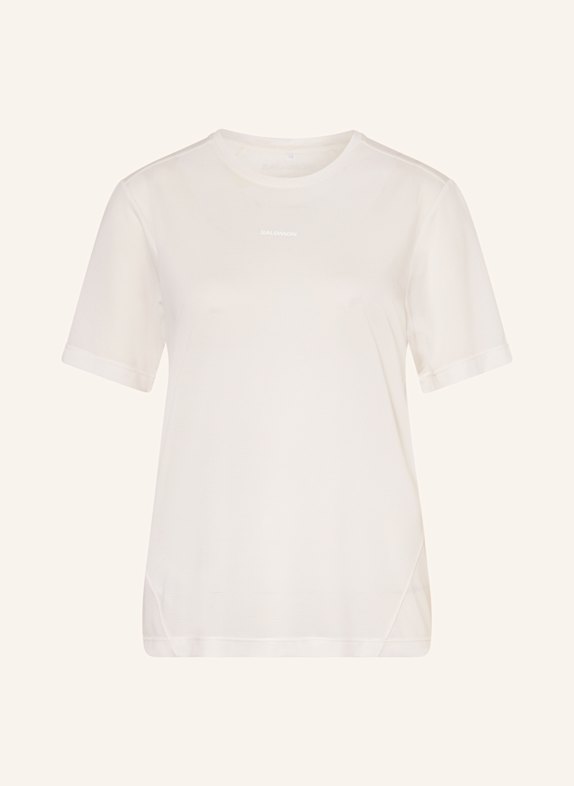 SALOMON Laufshirt SHAKEOUT CORE WEISS