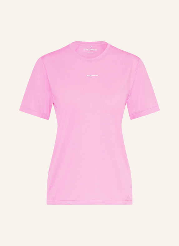 SALOMON Laufshirt SHKOUT CORE PINK